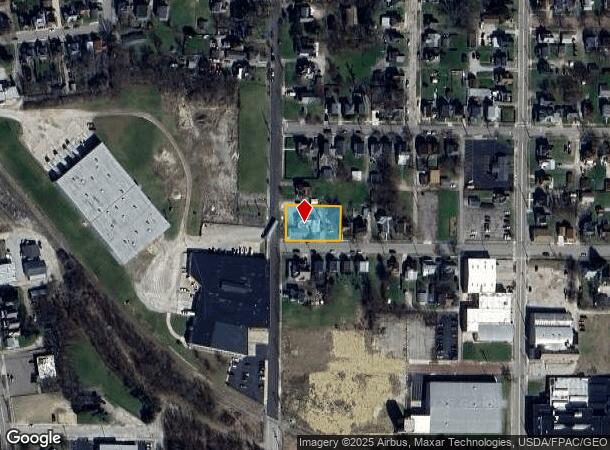  803 Orange St, Ashland, OH Parcel Map
