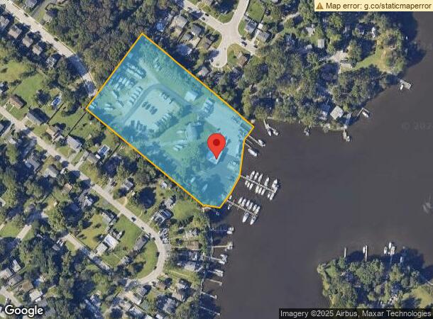  1130 Pasadena Yacht Yard Rd, Pasadena, MD Parcel Map