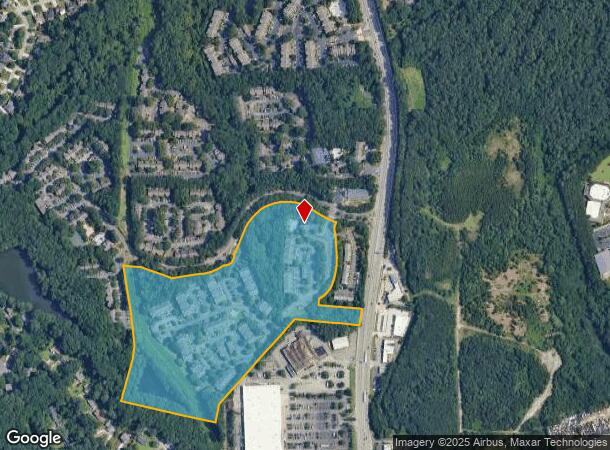  4180 Jimmy Carter Blvd, Norcross, GA Parcel Map