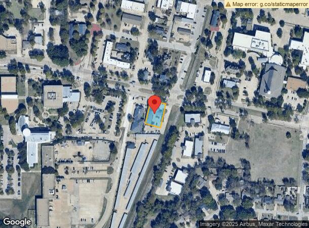  101 W Mcdermott Dr, Allen, TX Parcel Map