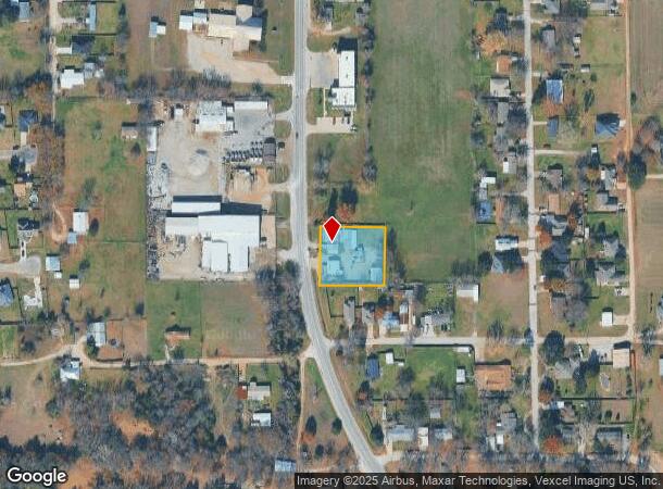 555 S Allen St, Boyd, TX Parcel Map