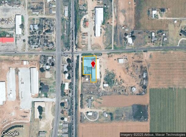  502 E Main St, New Deal, TX Parcel Map