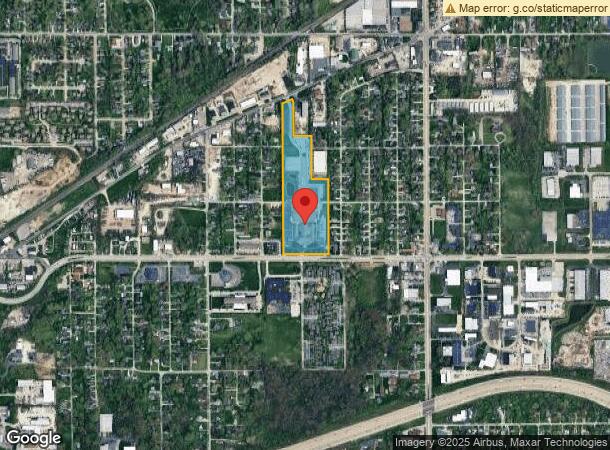  5750 E 30Th St, Indianapolis, IN Parcel Map