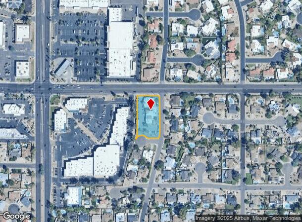  4845 E Thunderbird Rd, Scottsdale, AZ Parcel Map