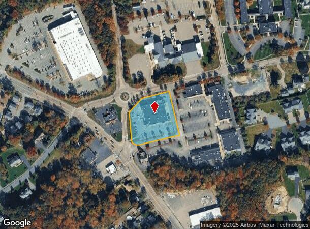 121 Main St, Foxboro, MA Parcel Map