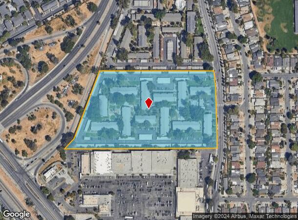  3975 7 Trees Blvd, San Jose, CA Parcel Map