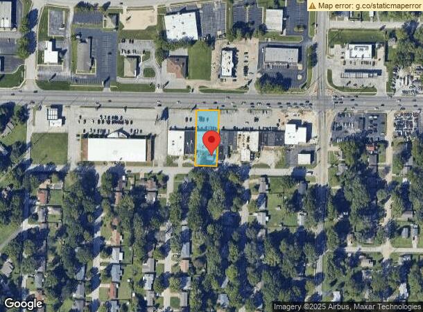  1400 W Sunshine St, Springfield, MO Parcel Map