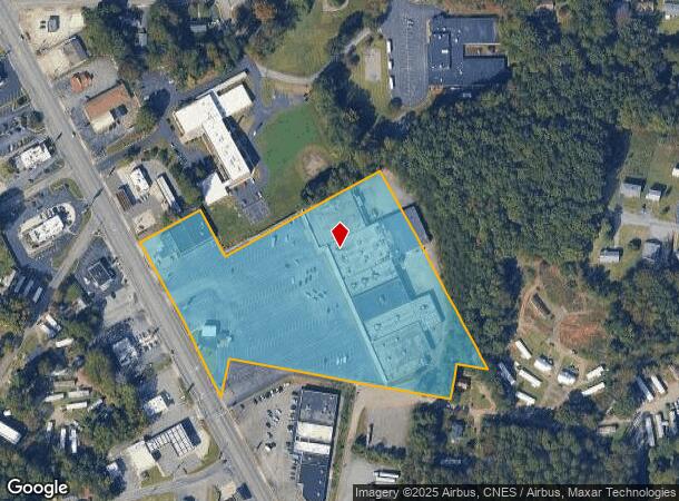  2698 Virginia Ave, Collinsville, VA Parcel Map