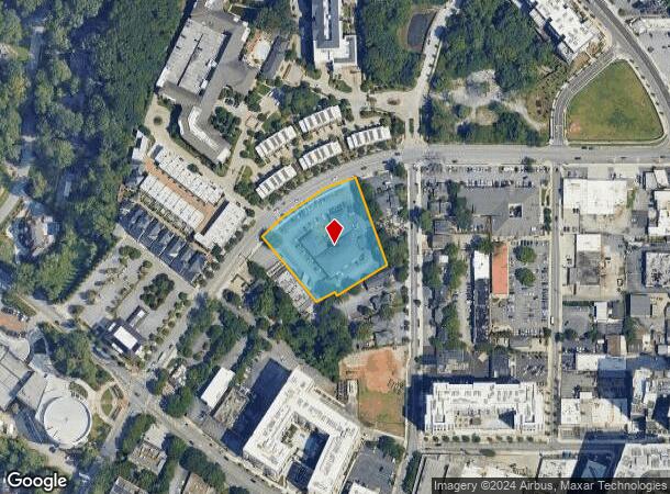  110 E Andrews Dr Nw, Atlanta, GA Parcel Map