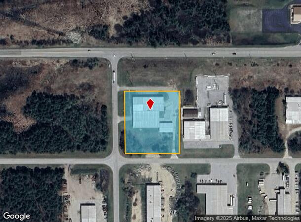  1644 Wilson St, Cadillac, MI Parcel Map