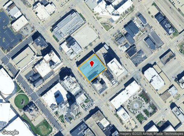  416 Main St, Peoria, IL Parcel Map