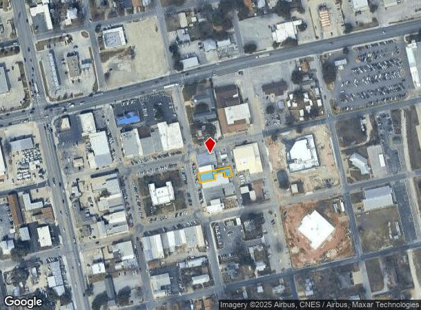 215 S Pierce St, Burnet, TX Parcel Map