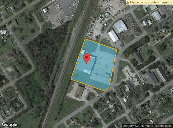  400 W 2Nd St, Hearne, TX Parcel Map