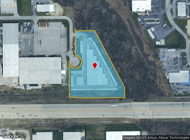  2208 Contractors Way, Fort Wayne, IN Parcel Map