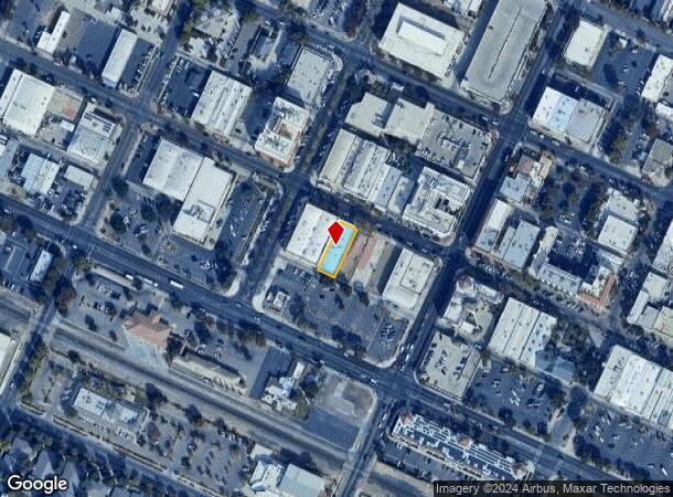  642 W Main St, Merced, CA Parcel Map