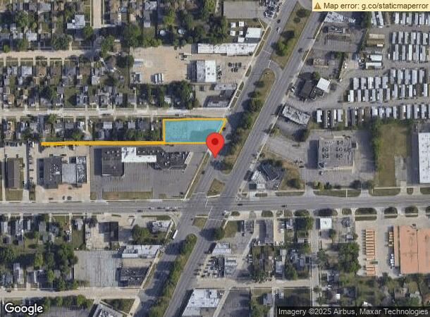  25125 Gratiot Ave, Roseville, MI Parcel Map