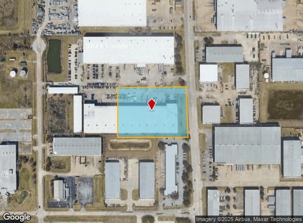  5515 Brittmoore Rd, Houston, TX Parcel Map