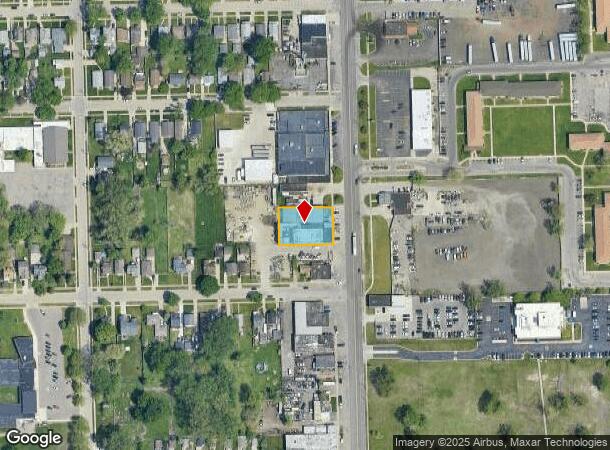  21325 Dequindre Rd, Hazel Park, MI Parcel Map
