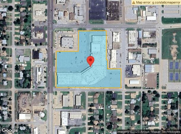  1100 N Main St, Altus, OK Parcel Map