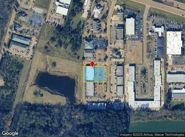 9 River Bend Pl, Flowood, MS Parcel Map
