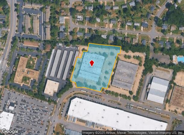6860 Commercial Dr, Springfield, VA Parcel Map