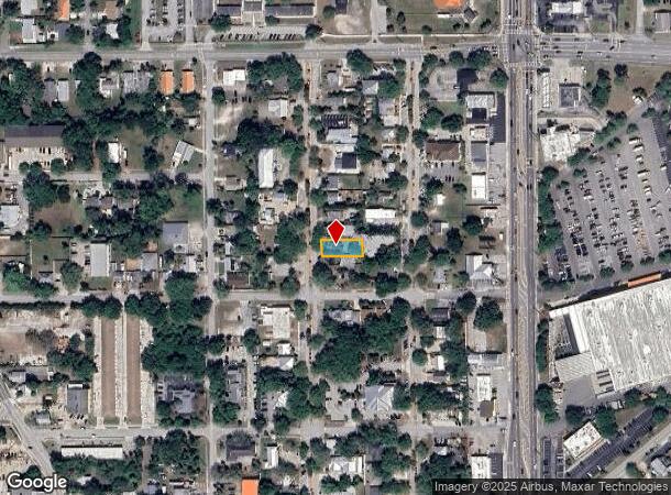  216 N Grove St, Merritt Island, FL Parcel Map