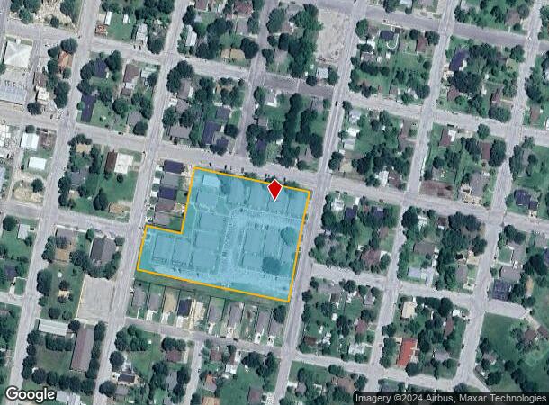  497 S Polk St, Giddings, TX Parcel Map