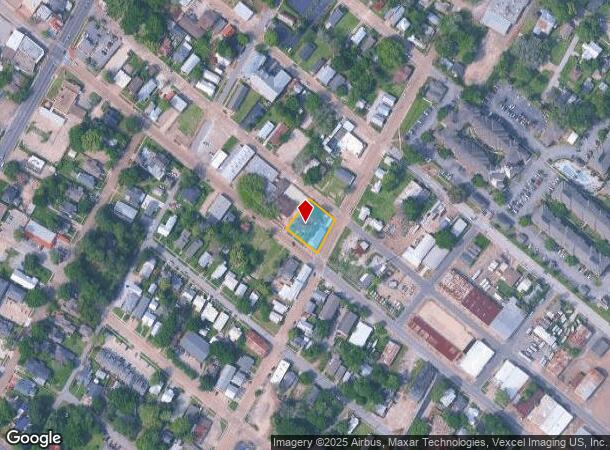  1331 Jefferson St, Lafayette, LA Parcel Map