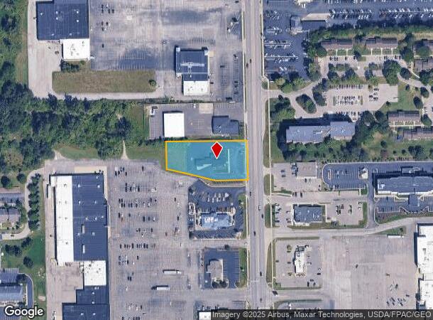 1352 S Main St, Adrian, MI Parcel Map