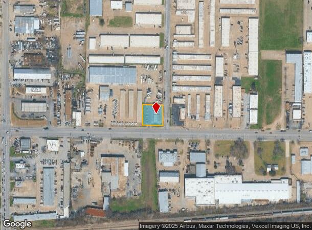  2301 W Division St, Arlington, TX Parcel Map
