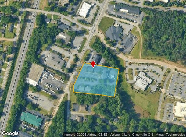 1009 Grove Rd, Greenville, SC Parcel Map