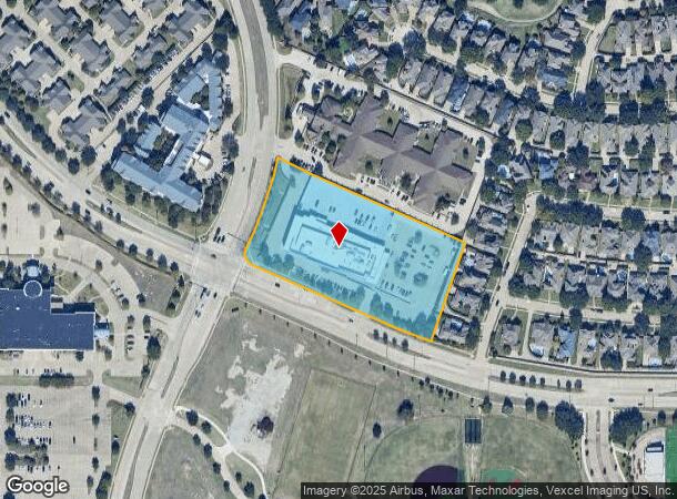  6957 W Plano Pky, Plano, TX Parcel Map