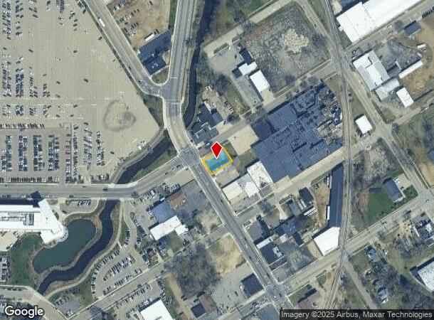  551 Portage St, Kalamazoo, MI Parcel Map