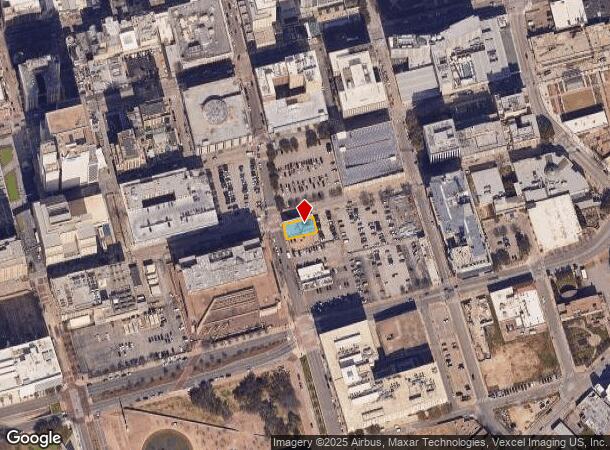 400 S Ervay St, Dallas, TX Parcel Map