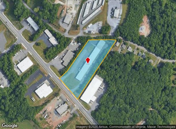  3107 Odd Fellows Rd, Lynchburg, VA Parcel Map