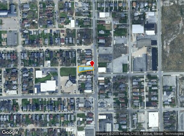  1639 N Wells St, Fort Wayne, IN Parcel Map