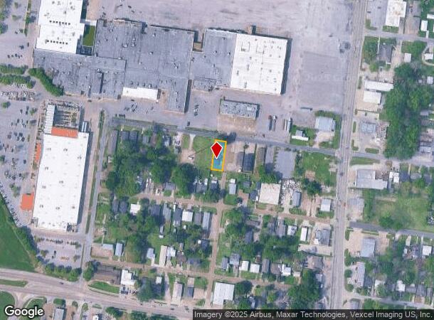 122 W Pine St, Lafayette, LA Parcel Map