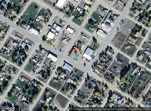  621 Freeman Ave, Encampment, WY Parcel Map