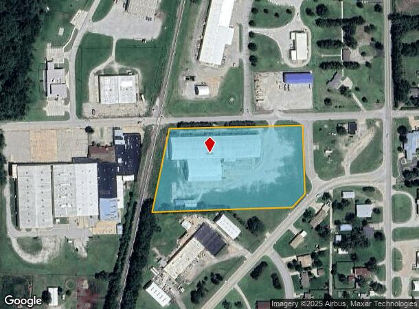 202 E Hillside St, Wellington, KS Parcel Map