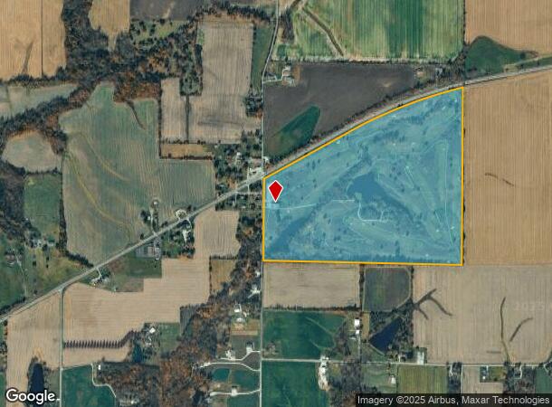 4849 S 450 W, Trafalgar, IN Parcel Map