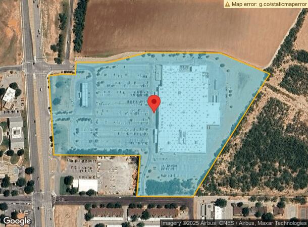  3440 S Bryant Blvd, San Angelo, TX Parcel Map