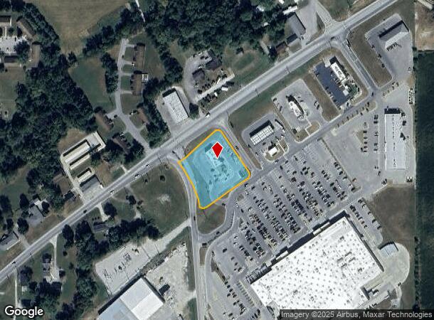 1303 E Hackberry St, Salem, IN Parcel Map