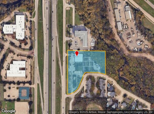 3525 William D Tate Ave, Grapevine, TX Parcel Map