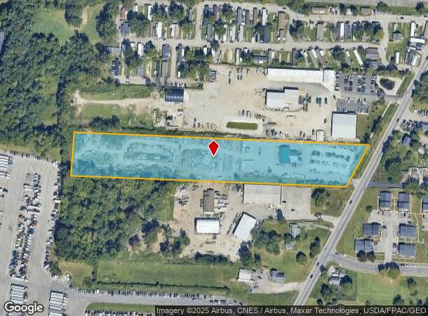  3551 Westerville Rd, Columbus, OH Parcel Map