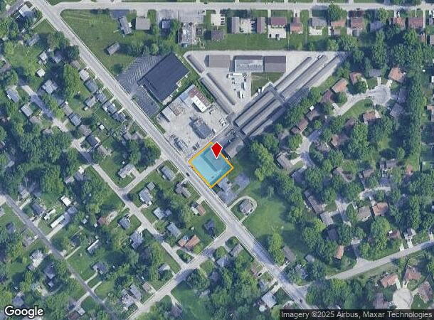  1504 West Blvd, Belleville, IL Parcel Map