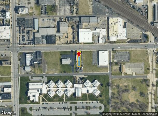  222 E Sample St, South Bend, IN Parcel Map