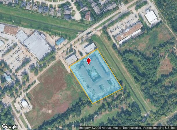 8215 Cypresswood Dr, Spring, TX Parcel Map