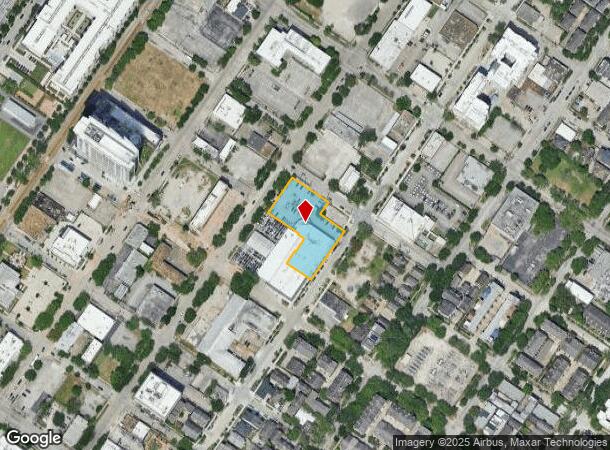  2808 Caroline St, Houston, TX Parcel Map