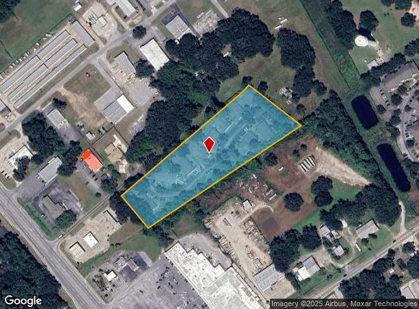  1001 Westway Dr, Brunswick, GA Parcel Map