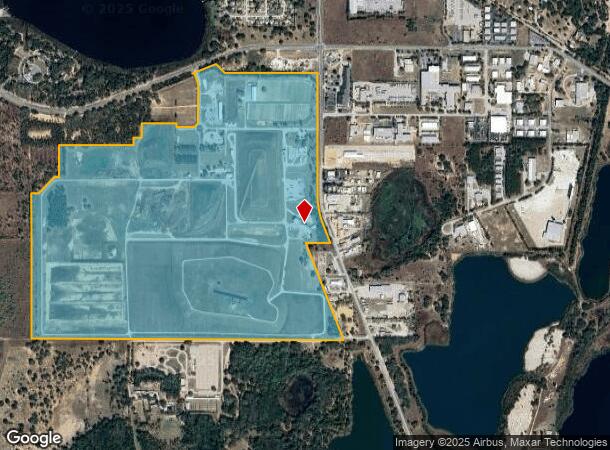  12835 County Landfill Rd, Tavares, FL Parcel Map